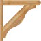 Ekena Millwork Funston Craftsman Rough Sawn Outlooker, Western Red Cedar, 6"W x 32"D x 32"H OUT06X32X32FST04RWR - alternate 4